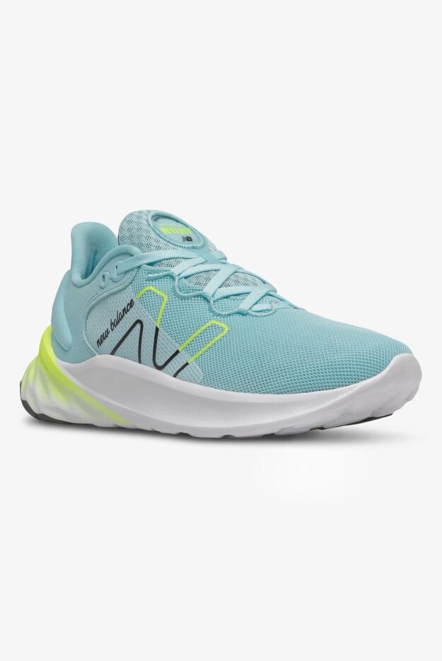 New Balance Women's Fresh Foam Roav v2(WROAVSB2) Shoes - Blue Chill/White/Bleached Lime Glo