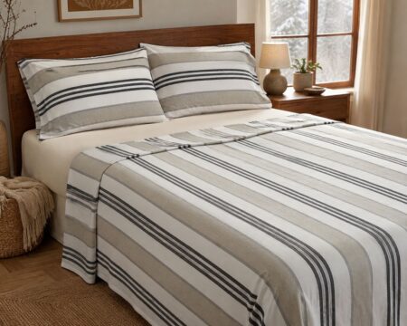 Winter Sheet Titan Stripe