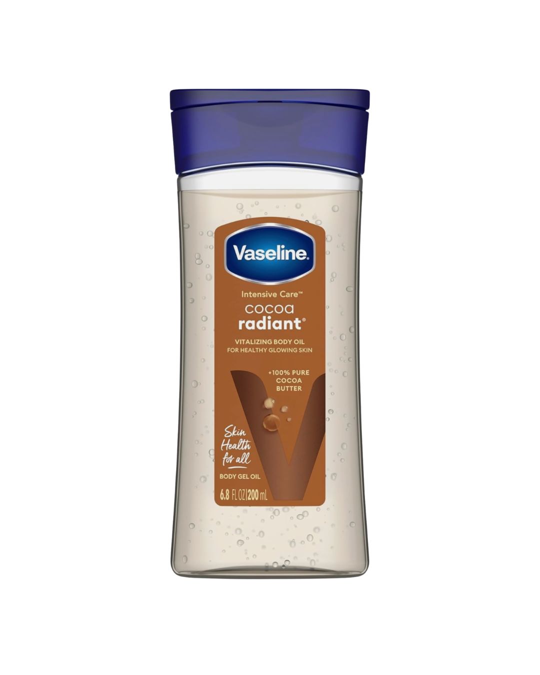 Vasline Cocoa Radiant Body Gel Oil 200ml